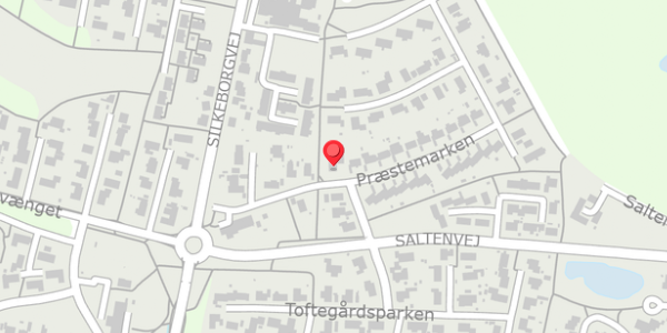 Trafikstøjkort på Præstemarken 58, . , 8653 Them