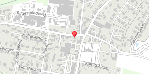 Trafikstøjkort på Rustrupvej 1, 8653 Them