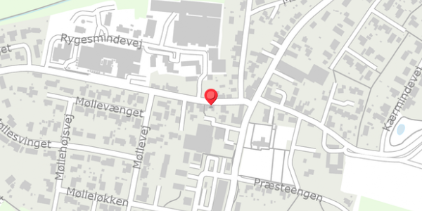 Trafikstøjkort på Rustrupvej 3, 8653 Them