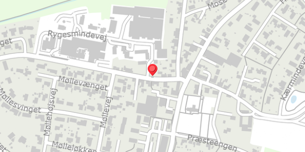 Trafikstøjkort på Rustrupvej 6, 8653 Them