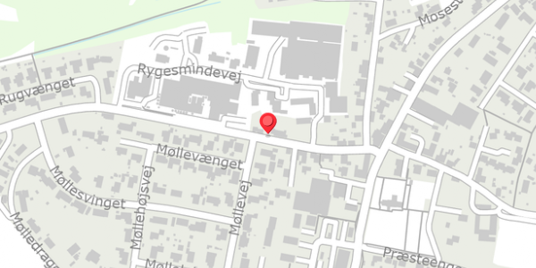 Trafikstøjkort på Rustrupvej 10A, 8653 Them