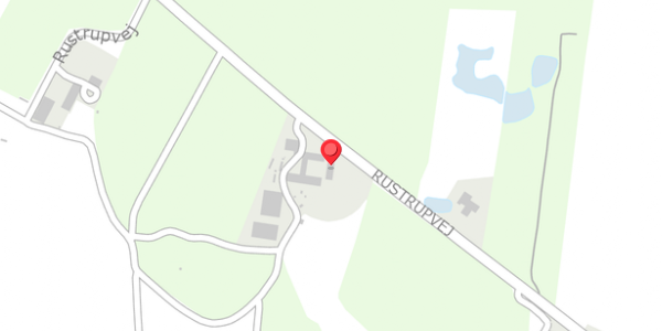 Trafikstøjkort på Rustrupvej 23, 8653 Them
