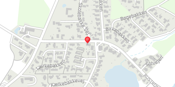 Trafikstøjkort på Rustrupvej 51, . , 8600 Silkeborg