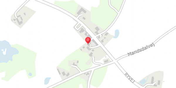Trafikstøjkort på Ryvej 28, 8653 Them