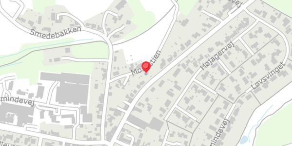 Trafikstøjkort på Mosestien 6, . , 8653 Them