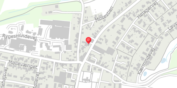 Trafikstøjkort på Silkeborgvej 40, 8653 Them