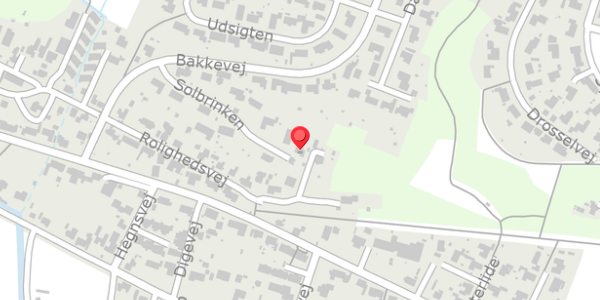 Trafikstøjkort på Solbrinken 15, . , 8654 Bryrup