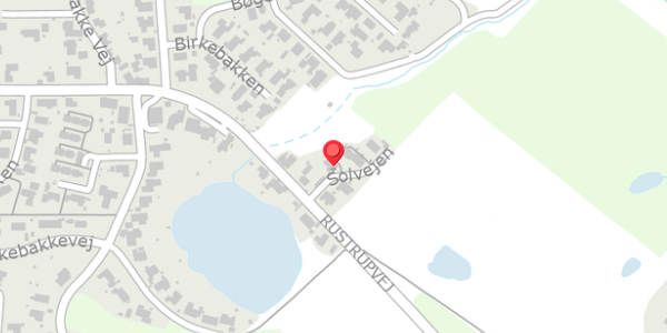 Trafikstøjkort på Solvejen 1, . , 8600 Silkeborg