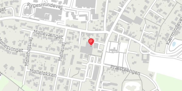 Trafikstøjkort på Them-Centret 8, 8653 Them