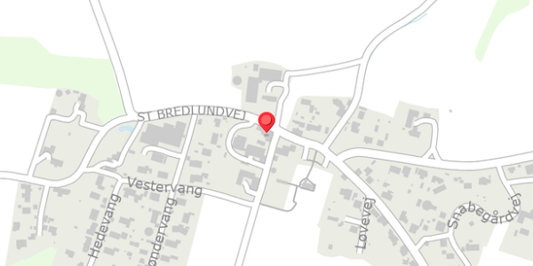 Trafikstøjkort på Torupvej 2, 8654 Bryrup