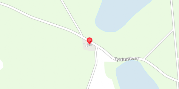 Trafikstøjkort på Tyklundvej 2, 8654 Bryrup