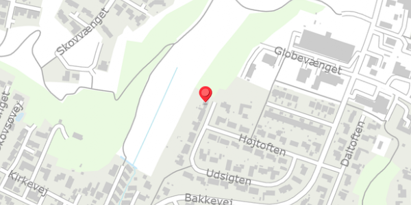 Trafikstøjkort på Udsigten 29, 8654 Bryrup