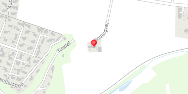 Trafikstøjkort på Vindingvej 2, 8654 Bryrup