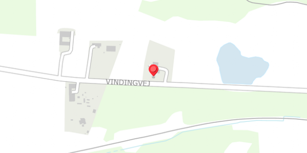 Trafikstøjkort på Vindingvej 17, . , 8654 Bryrup