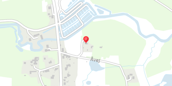 Trafikstøjkort på Åvej 3, 8654 Bryrup