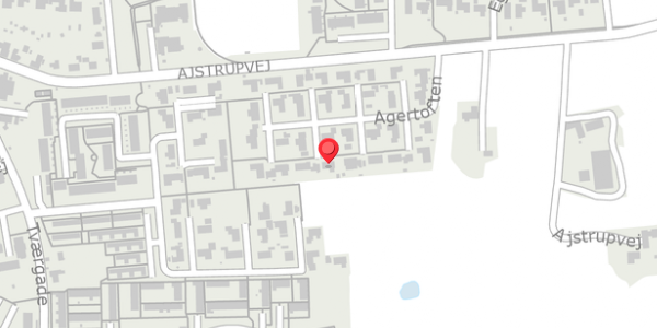 Trafikstøjkort på Agertoften 19, 8340 Malling
