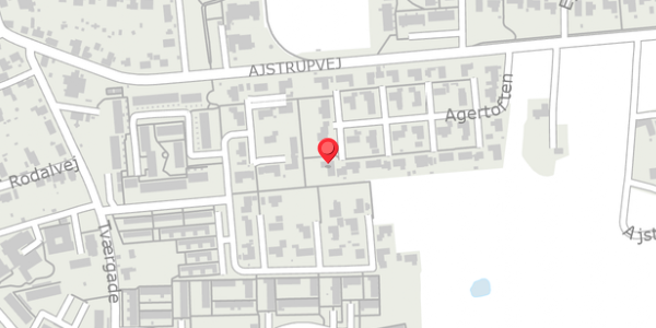 Trafikstøjkort på Agertoften 29, 8340 Malling