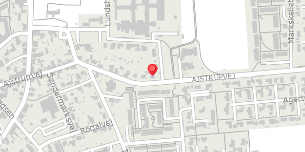 Trafikstøjkort på Ajstrupvej 43, . , 8340 Malling