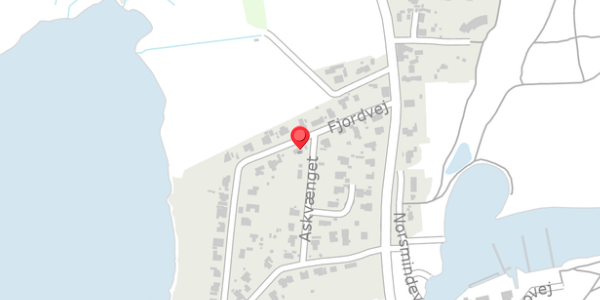 Trafikstøjkort på Askvænget 2, 8340 Malling