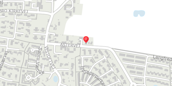 Trafikstøjkort på Astervej 4, . , 8471 Sabro