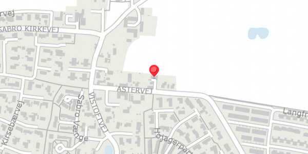Trafikstøjkort på Astervej 6, . , 8471 Sabro