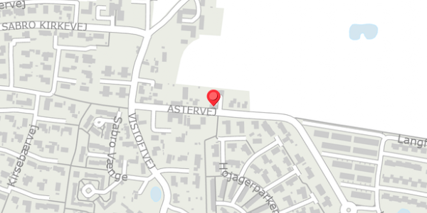Trafikstøjkort på Astervej 8, . , 8471 Sabro