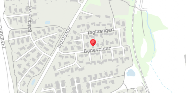 Trafikstøjkort på Banevolden 9, . , 8340 Malling