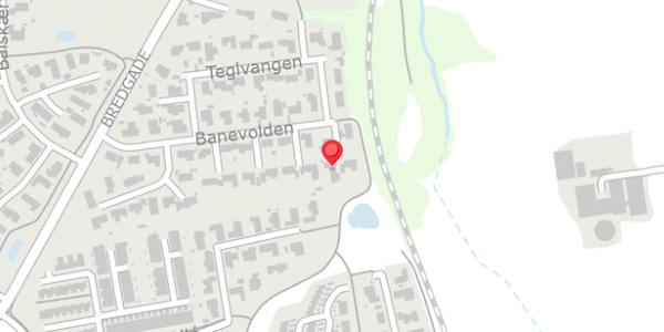 Trafikstøjkort på Banevolden 36, . , 8340 Malling