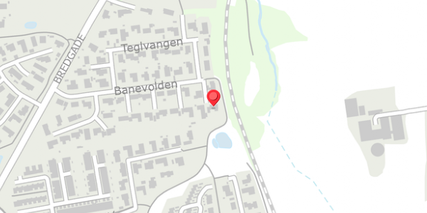 Trafikstøjkort på Banevolden 38, . , 8340 Malling