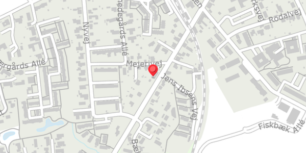 Trafikstøjkort på Bredgade 90D, 8340 Malling