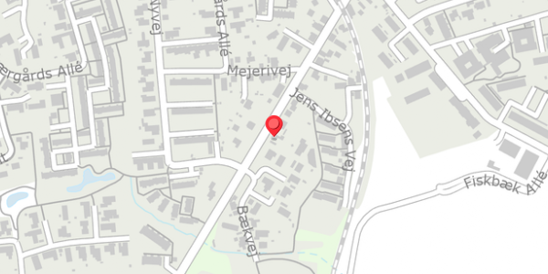Trafikstøjkort på Bredgade 97, 8340 Malling