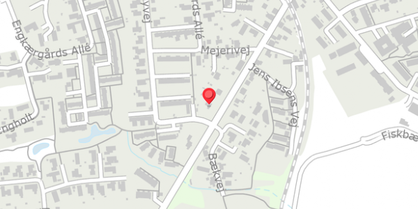 Trafikstøjkort på Bredgade 100, 8340 Malling