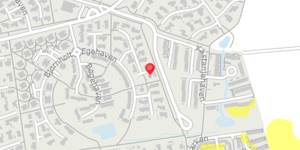 Trafikstøjkort på Egehaven 39, . , 8520 Lystrup