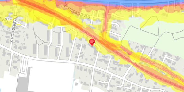 Trafikstøjkort på Engdalsvej 87F, . , 8220 Brabrand