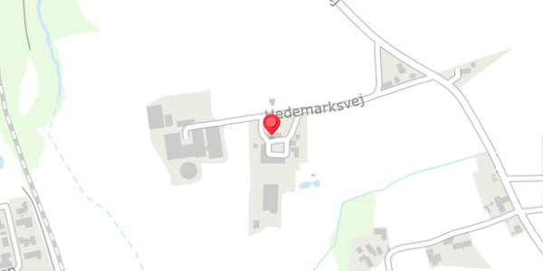 Trafikstøjkort på Hedemarksvej 9, 8340 Malling