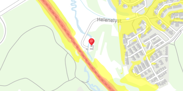 Trafikstøjkort på Helenelyst 310, 8220 Brabrand