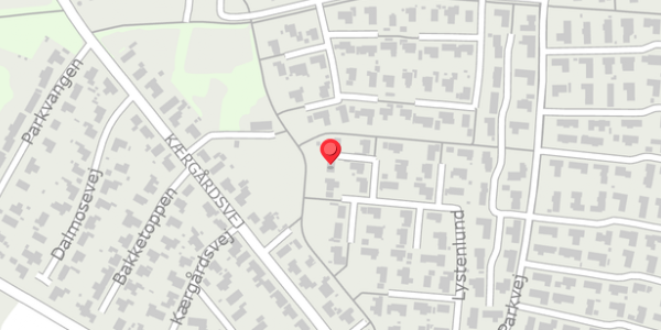 Trafikstøjkort på Lystenlund 59, . , 8355 Solbjerg