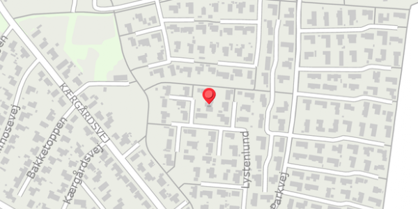 Trafikstøjkort på Lystenlund 67, . , 8355 Solbjerg