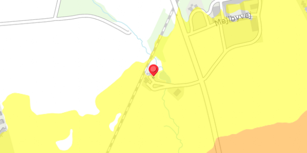 Trafikstøjkort på Mejlbyvej 265, 8530 Hjortshøj