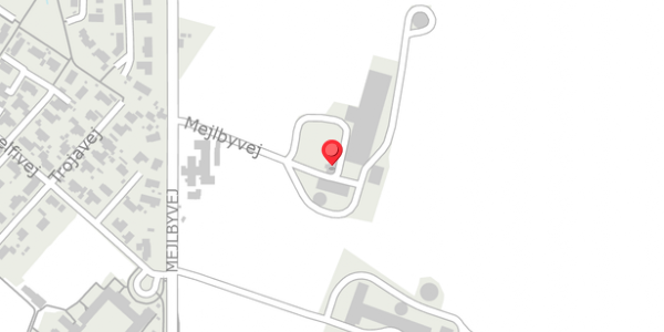 Trafikstøjkort på Mejlbyvej 658, 8530 Hjortshøj