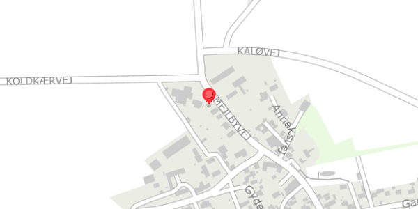 Trafikstøjkort på Mejlbyvej 697, 8530 Hjortshøj