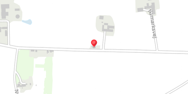 Trafikstøjkort på Nymarksvej 77, 8340 Malling