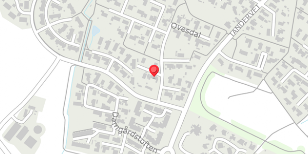 Trafikstøjkort på Ovesdal 3, . , 8320 Mårslet