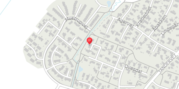 Trafikstøjkort på Ovesdal 39, . , 8320 Mårslet