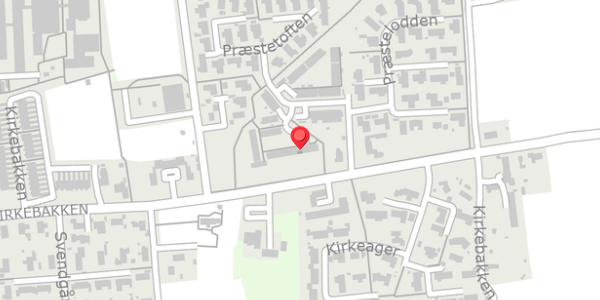 Trafikstøjkort på Præstetoften 11, 8330 Beder