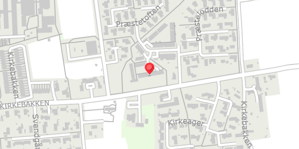 Trafikstøjkort på Præstetoften 15, 8330 Beder