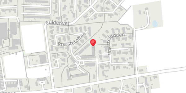 Trafikstøjkort på Præstetoften 20, 8330 Beder