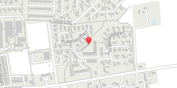 Trafikstøjkort på Præstetoften 26, 8330 Beder
