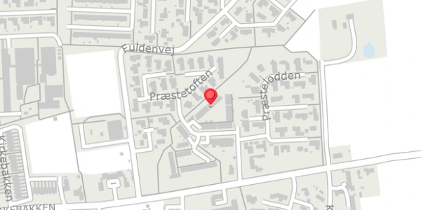 Trafikstøjkort på Præstetoften 28, 8330 Beder