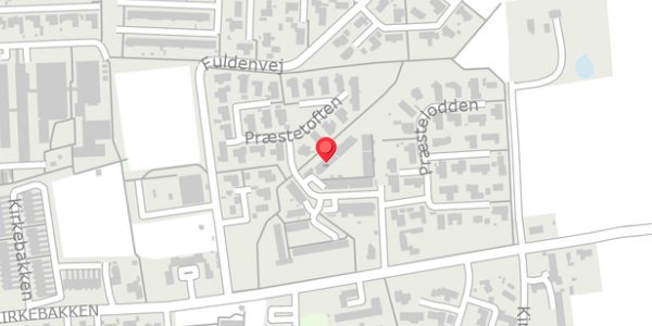 Trafikstøjkort på Præstetoften 32, 8330 Beder